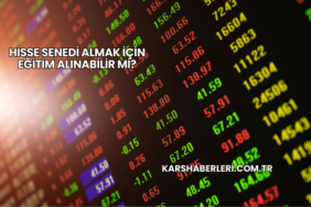 Hisse Senedi Almak İçin Eğitim Alınabilir mi?