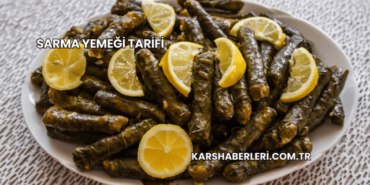 Sarma Yemeği Tarifi