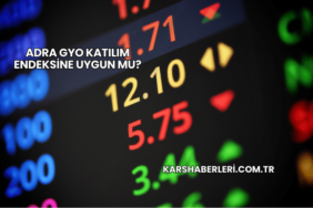 Adra GYO Katılım Endeksine Uygun mu?