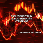 Batı Ege GYO’nun Katılım Endeksine Uygun mu?