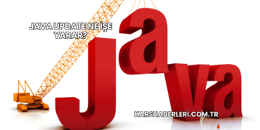 Java Update Ne İşe Yarar?