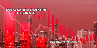 Kozal Katılım Endeksine Uygun mu?