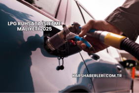 LPG Ruhsata İşletme Maliyeti 2025