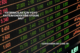Yatırımcılar İçin YGYO Katılım Endeksine Uygun mu?