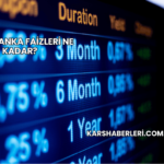 Yıllık Banka Faizleri Ne Kadar?