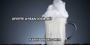 Diyette Ayran İçilir mi?