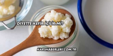 Diyette Kefir İçilir mi?