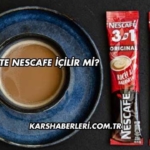 Diyette Nescafe İçilir mi?