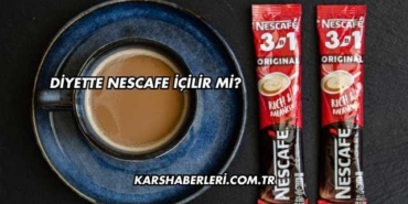 Diyette Nescafe İçilir mi?