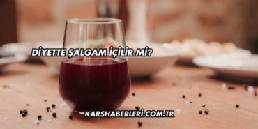Diyette Şalgam İçilir mi