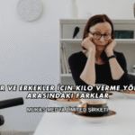 Kadınlar ve Erkekler İçin Kilo Verme Yöntemleri Arasındaki Farklar