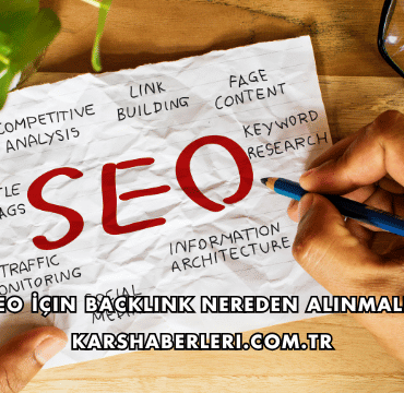 SEO İçin Backlink Nereden Alınmalı?